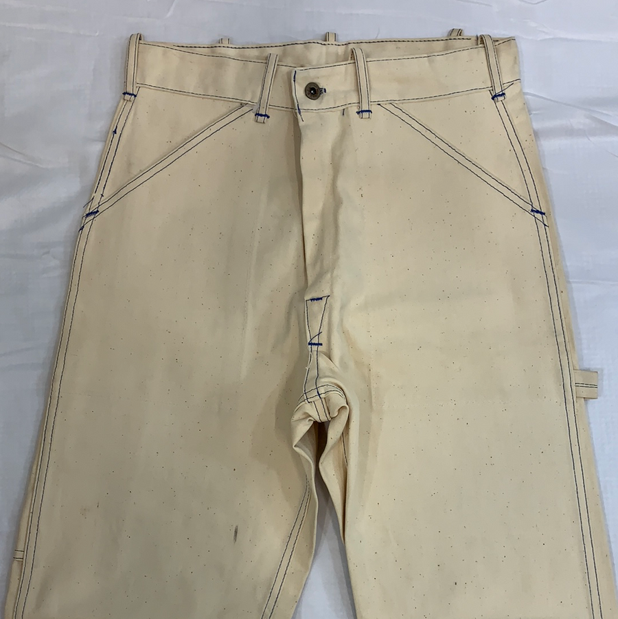 Vintage Rough Wear Denim Pants - 28in