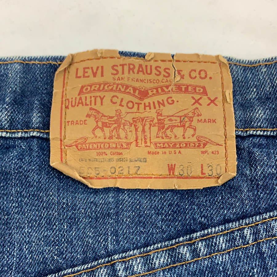Vintage Levi’s 505 denim pants - 30in