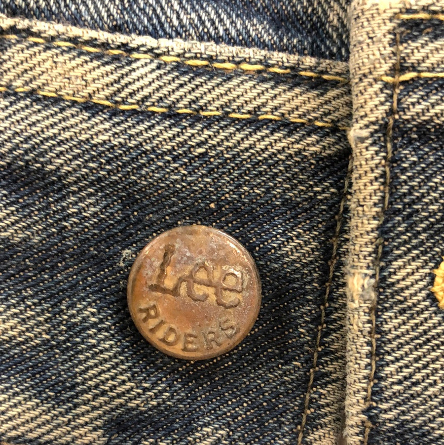 Vintage Lee 101-J union made Sanforized Denim Jacket