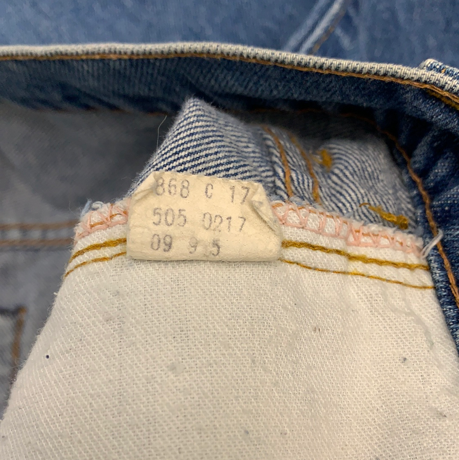 Vintage Levi’s 501 Denim Jeans - 34in