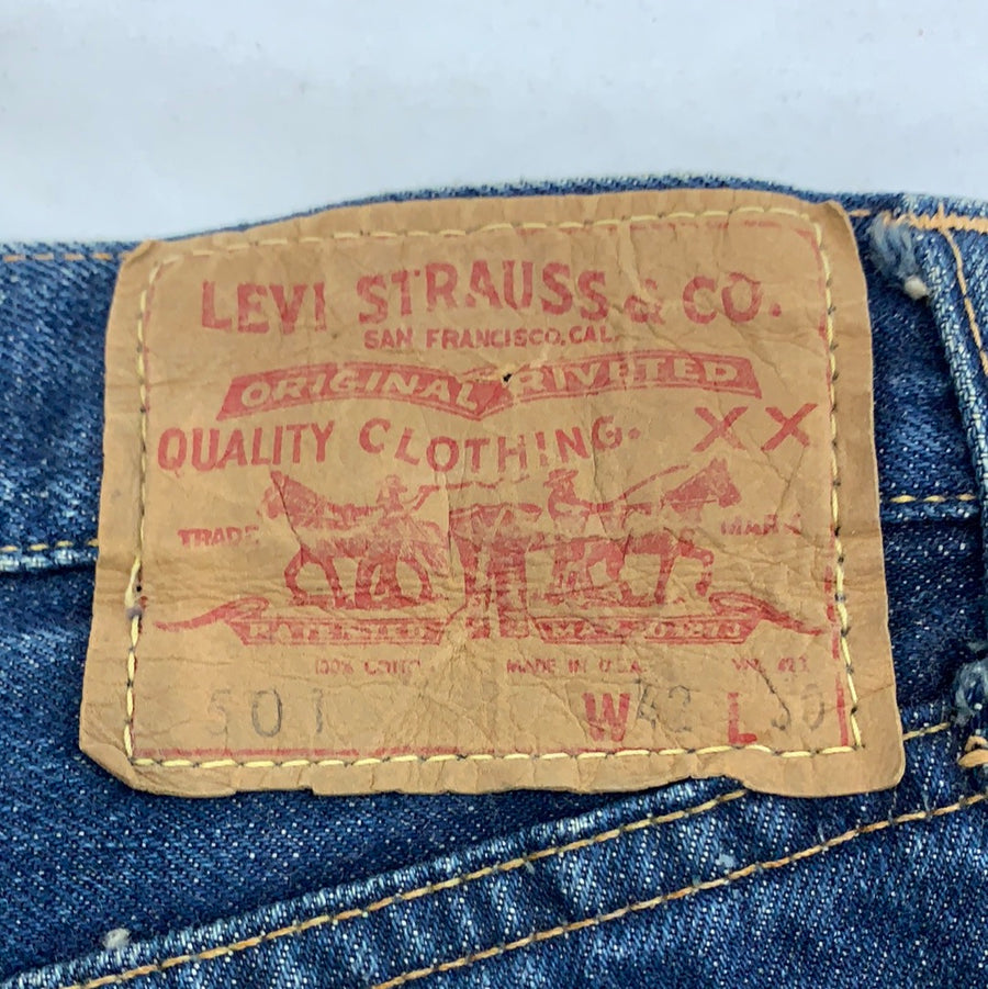 Vintage Levi’s 501 denim pants - 38in