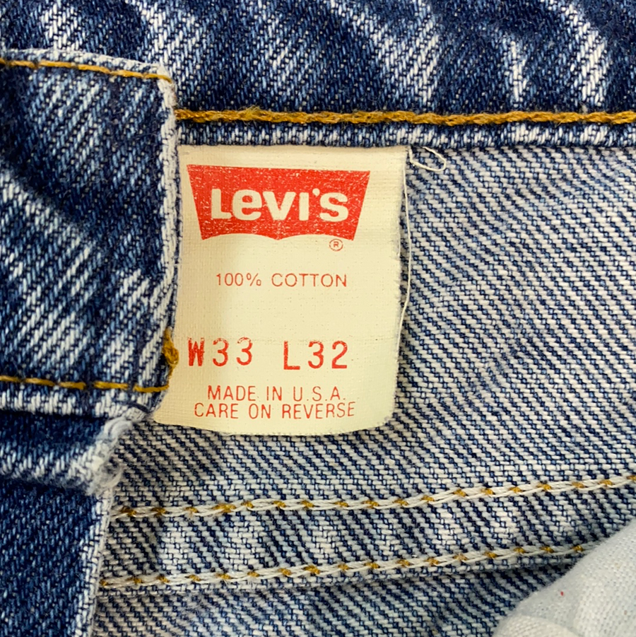 Vintage Custom 1960s-1980s 505 Levi’s Denim Pant - W33