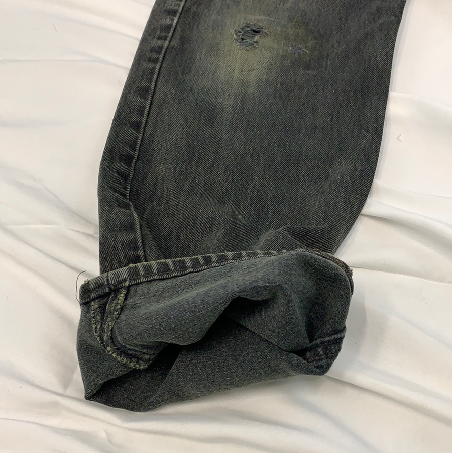 Vintage Levi’s 1980s 501 Black Wash Denim jeans - W33 - The Era NYC