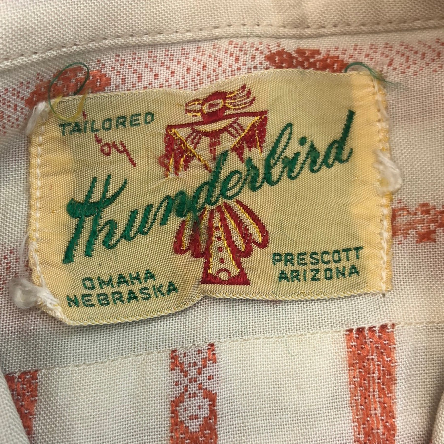 Vintage Thunderbird Long Sleeve Button Up