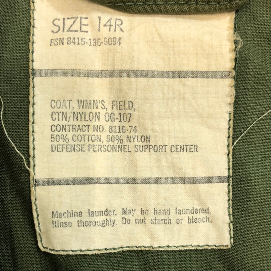 Vintage Military Jacket