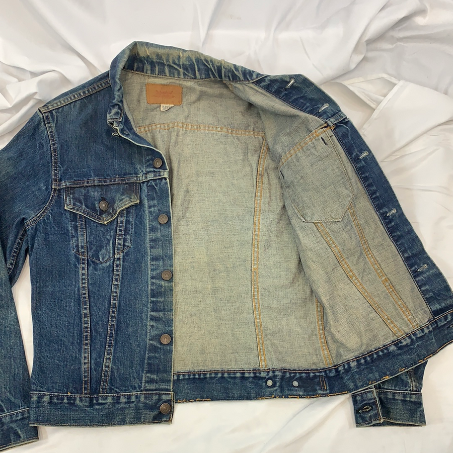 Vintage big E Levi’s denim jacket – The Era NYC