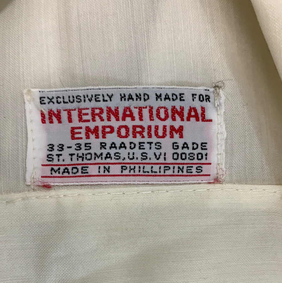 Vintage International Emporium button up long sleeve