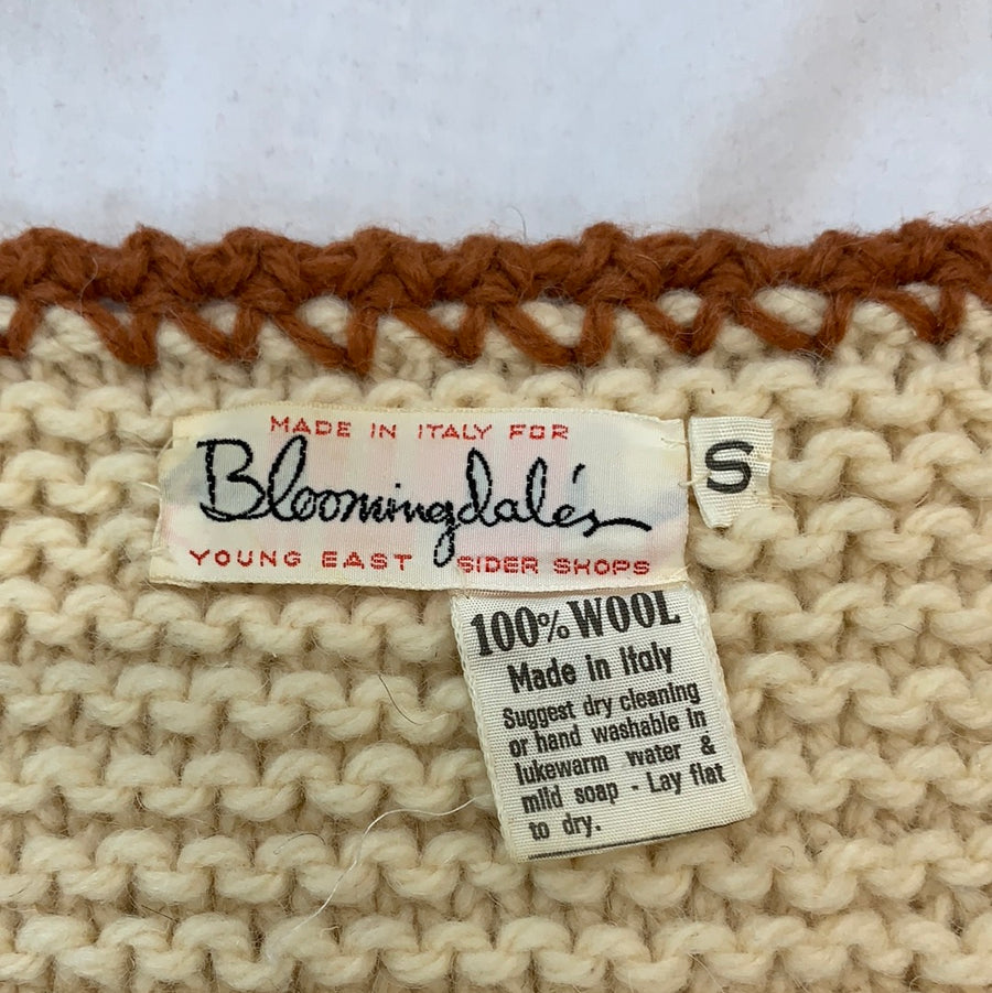 Vintage Bloomingdales wool sweater