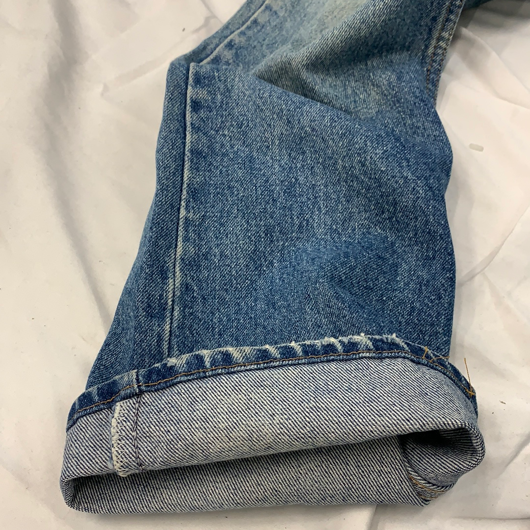 Vintage Levi's 517 Denim Orange Tab Jeans - W33 – The Era NYC