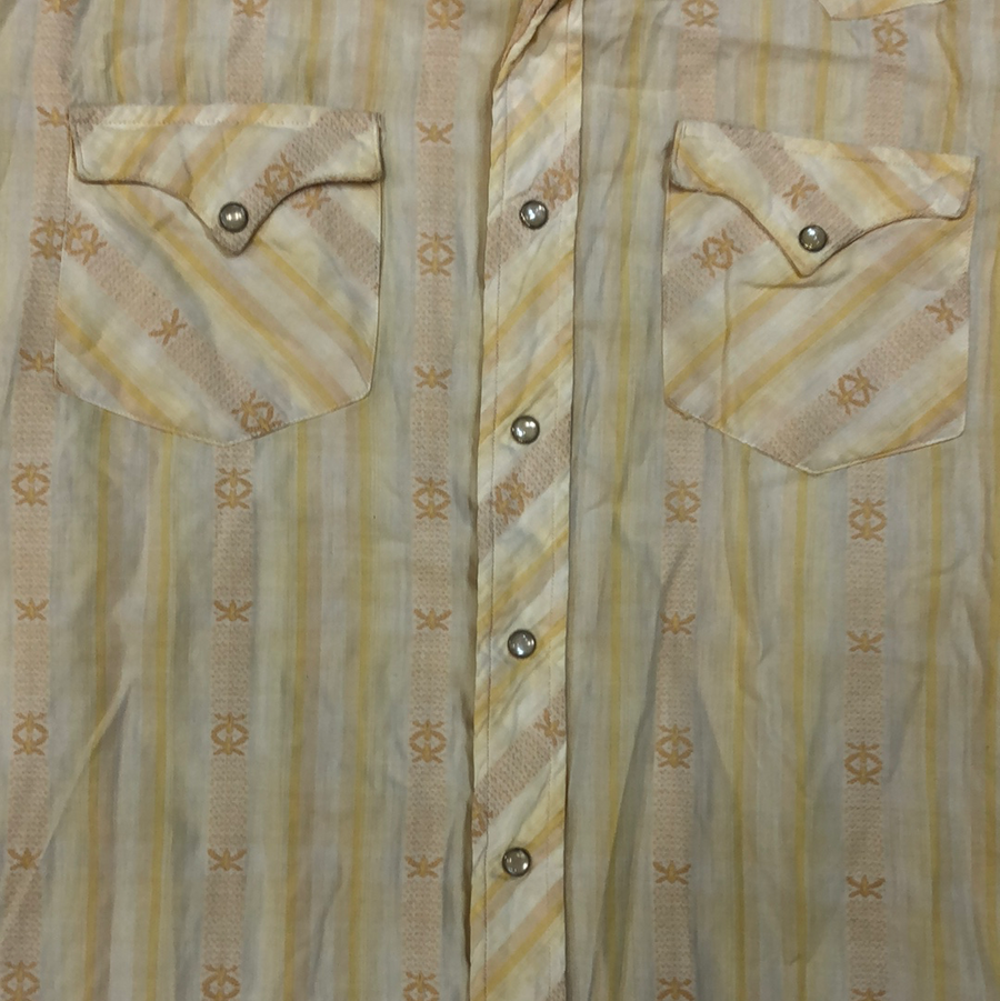 Vintage Western Men’s Long Sleeve Button Up