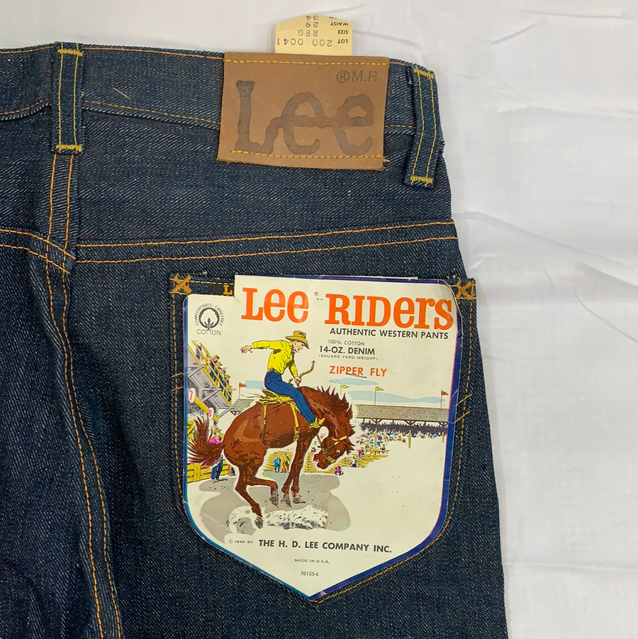 Vintage Lee Riders Denim Pants - 29in
