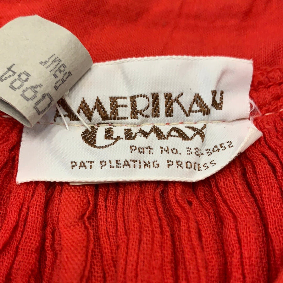 Vintage Amerikan climax red dress