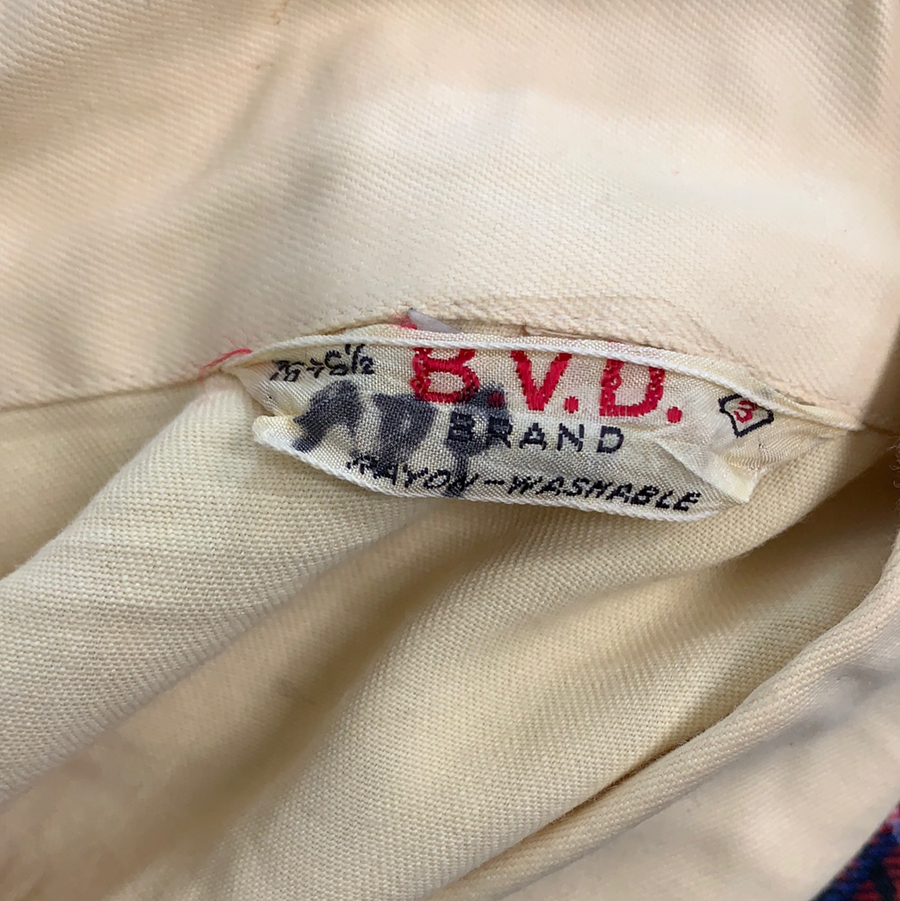 Vintage BVD brand long sleeve button up