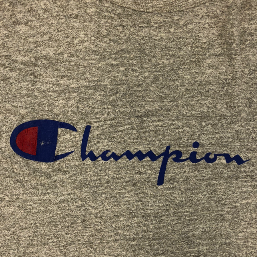 Vintage Champion Grey T Shirt
