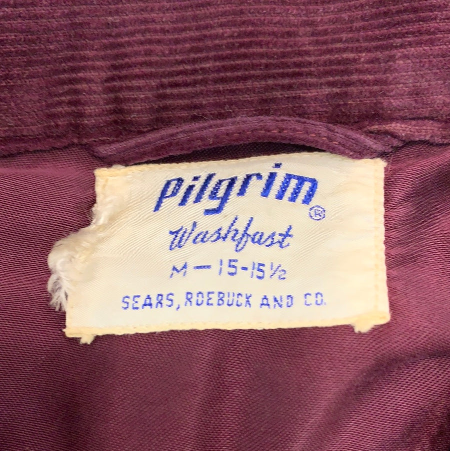 Vintage pilgrim corduroy Purple jacket