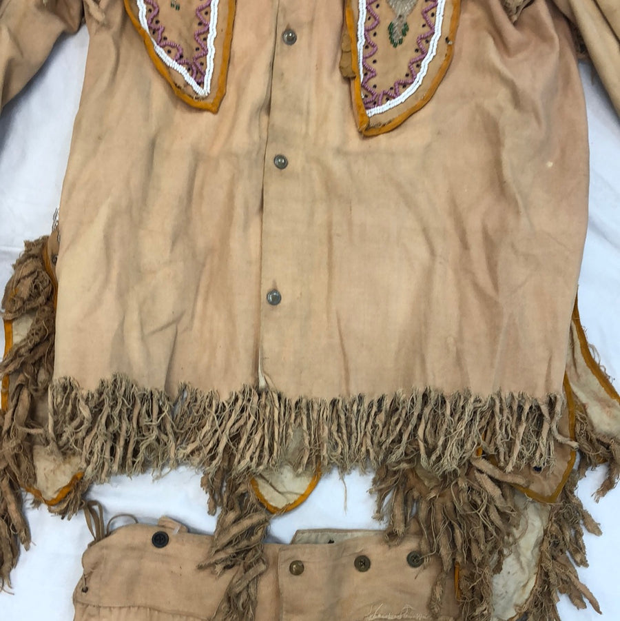 Vintage Custom Made Native American Suit