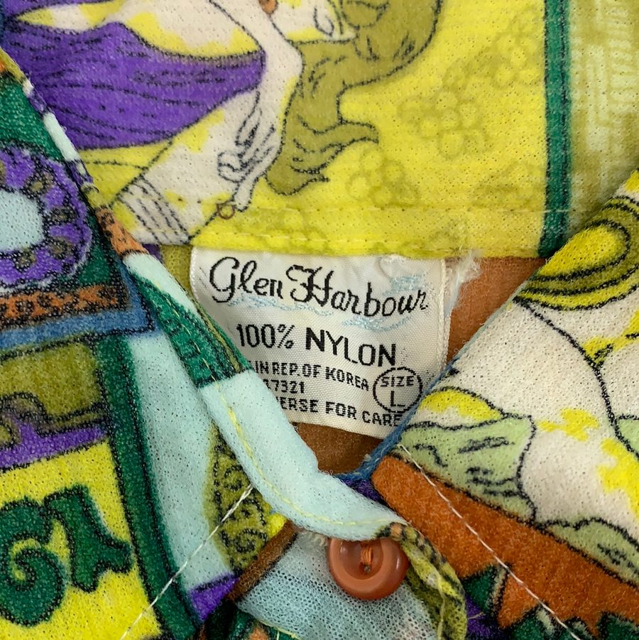 Vintage Glen Harbour button up top