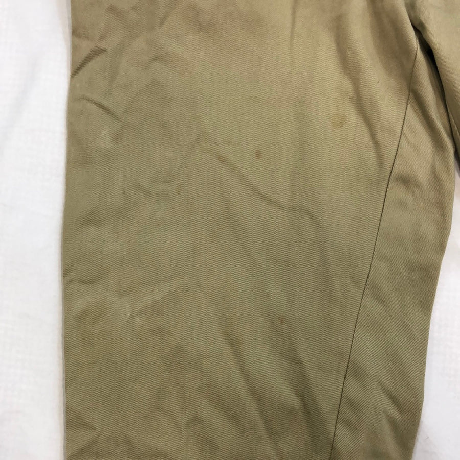 Vintage Beige Military Pants