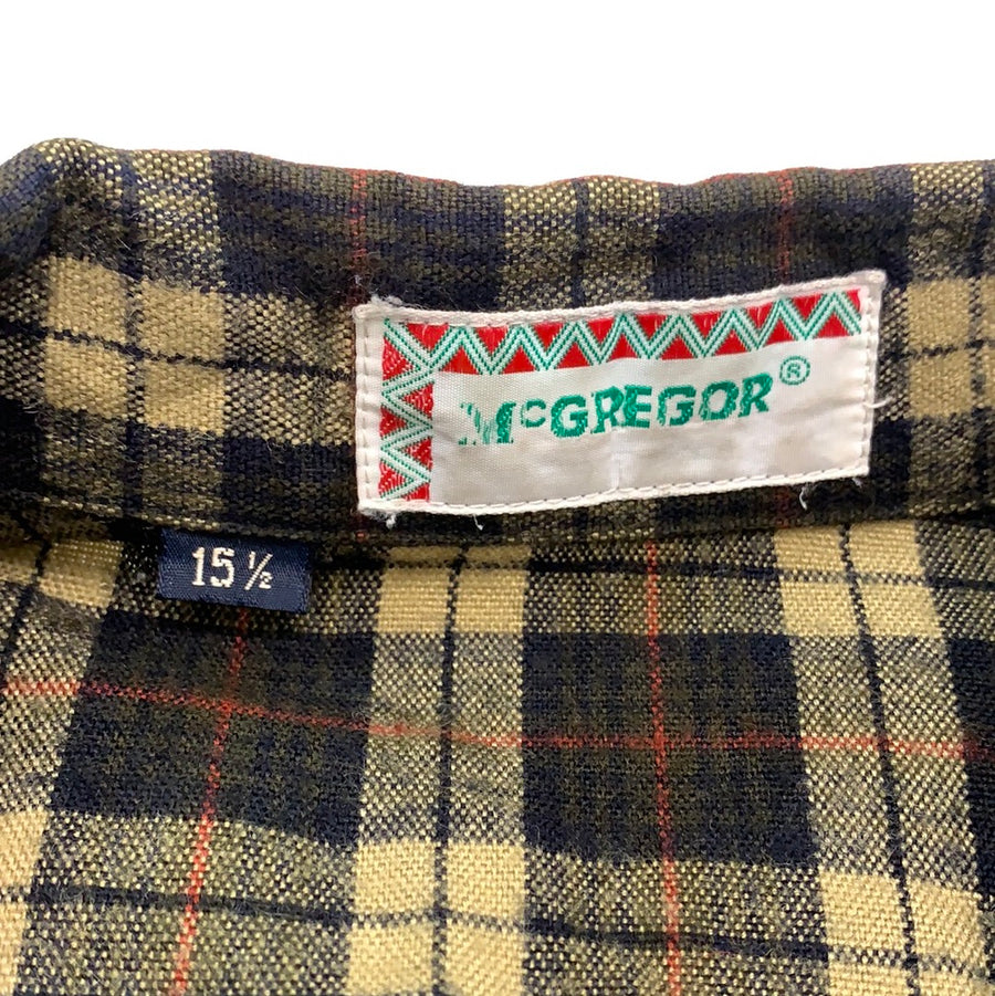 Vintage McGregor button up flannel