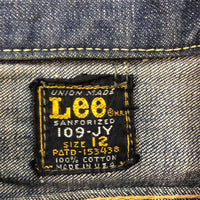 Vintage Lee 109-JY union made Sanforized Denim Jacket