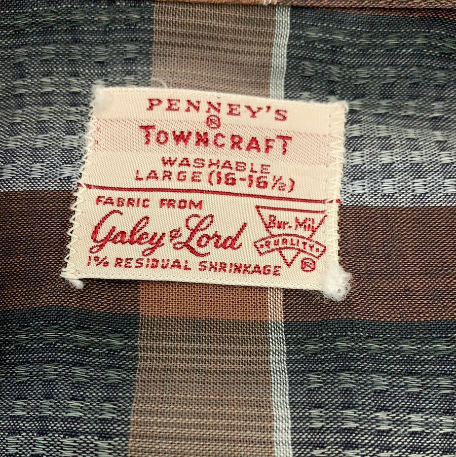 Vintage Penney’s Towncraft button up top