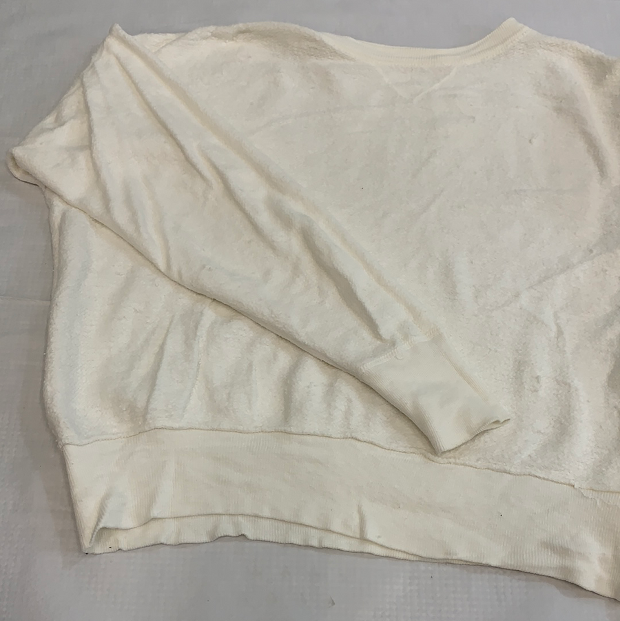 Vintage Cream Crewneck Sweater