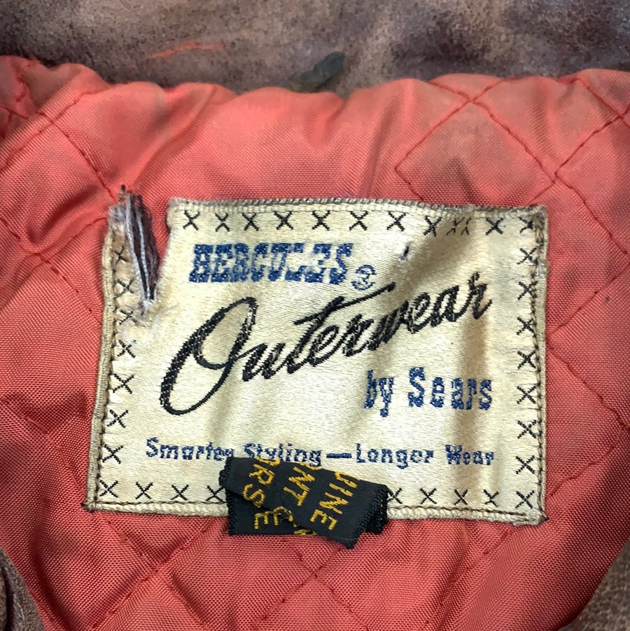 Vintage Hercules outerwear by Sears leather jacket