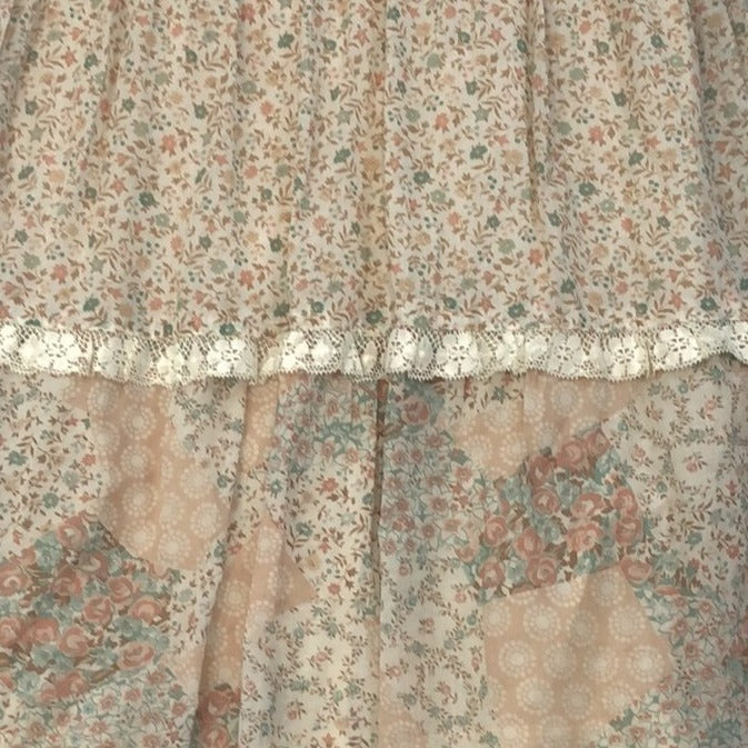 Vintage Floral Panel Dress