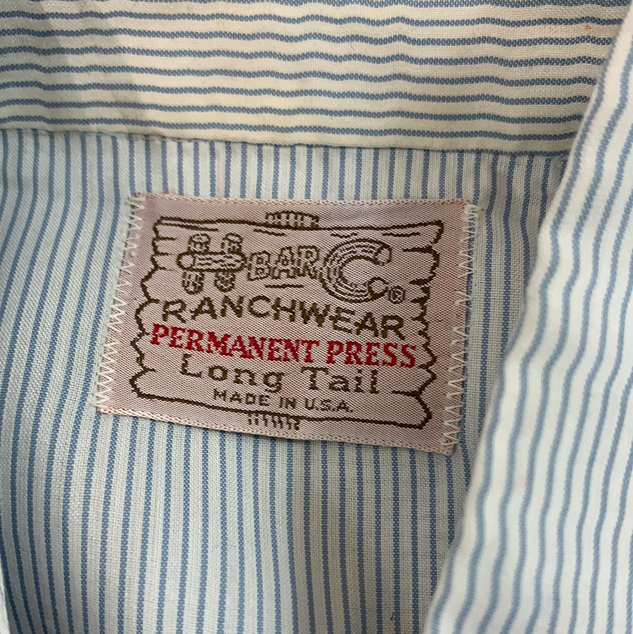 H Bar C Ranchwear long sleeve button up