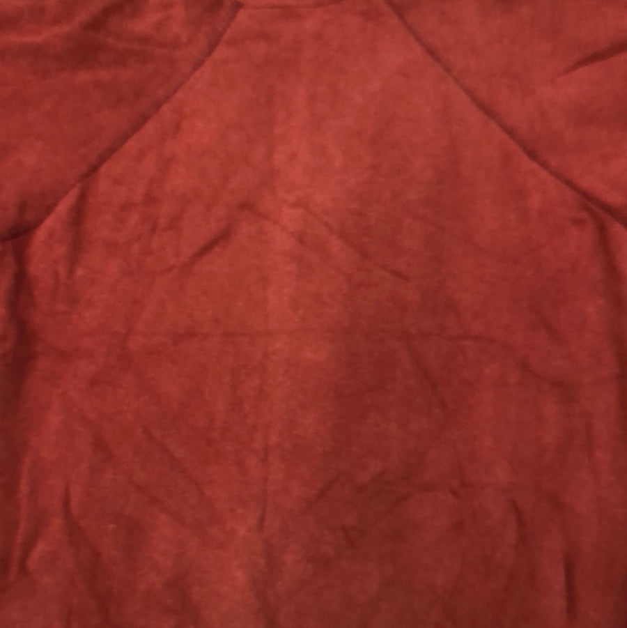 Vintage Red Short Sleeve Sweatshirt