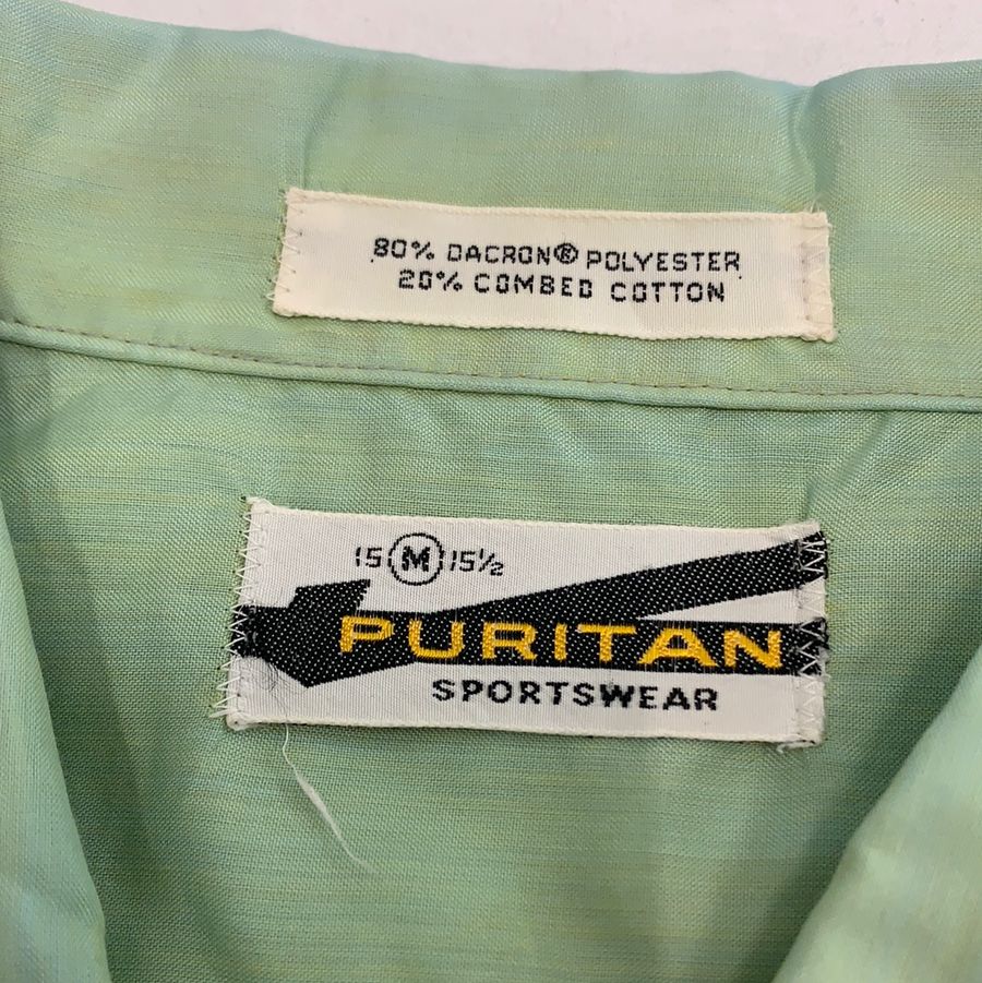 Vintage Puritan Sportswear short sleeve button up