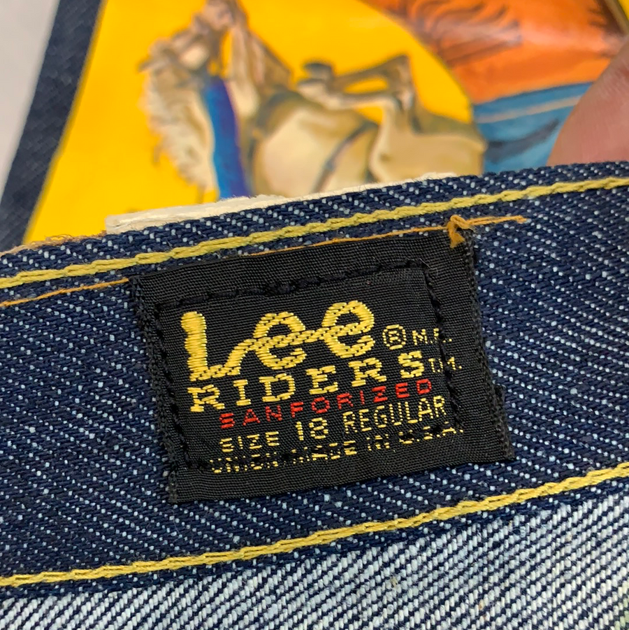 Vintage Lee Riders Boot Cut Sanforized denim pants - 29in