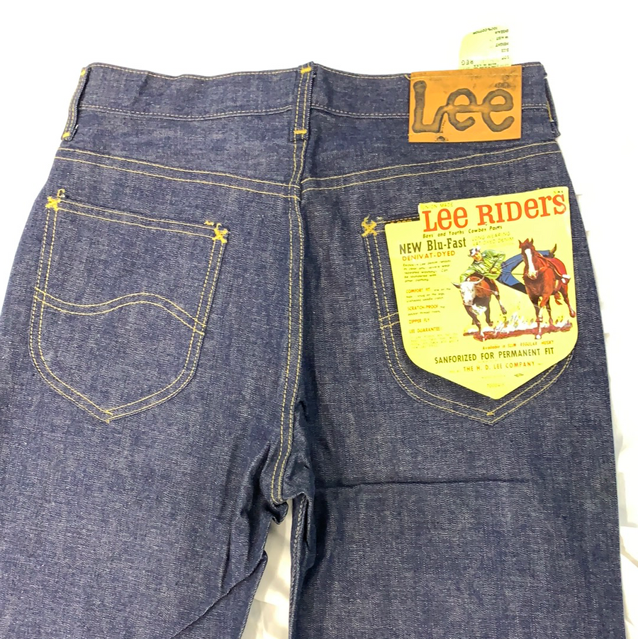 Vintage Lee Riders Raw Denim Jeans W29 The Era NYC