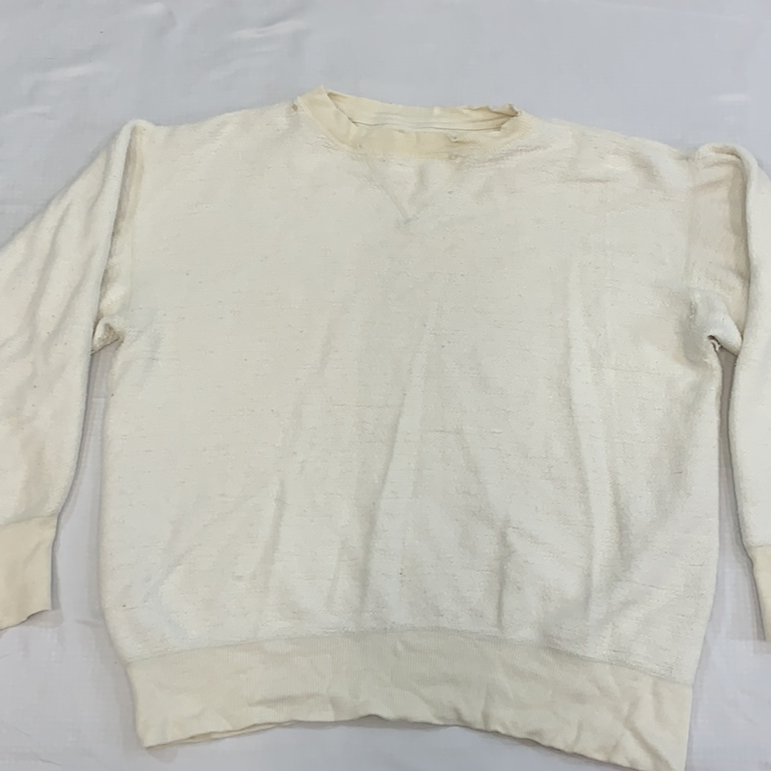 Vintage 60-70s Cream Crewneck Sweater