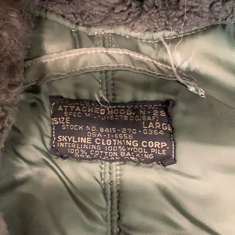 Vintage military flight jacket