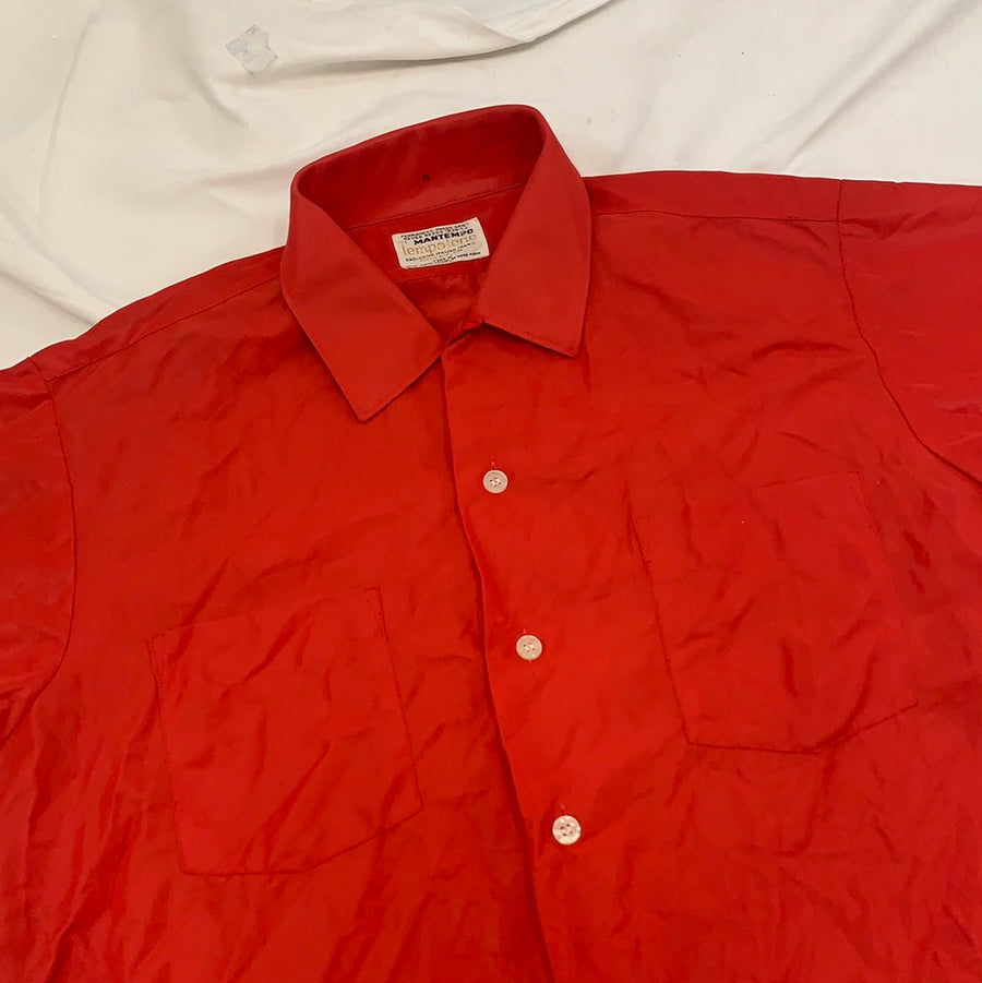 Vintage Tempolene short sleeve button up shirt