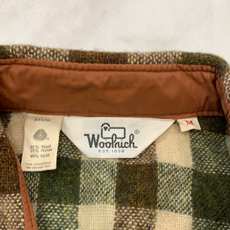 Vintage woolrich flannel button up