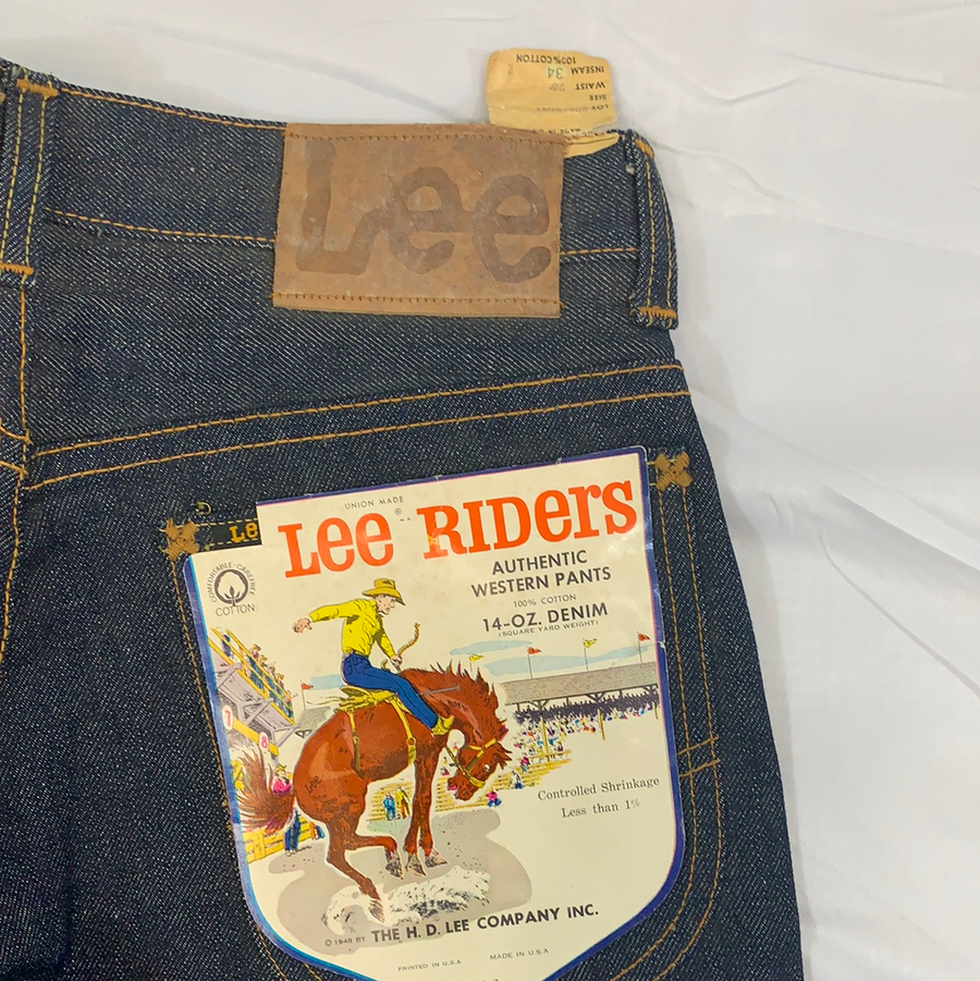 Vintage Lee rider denim pants - 28in
