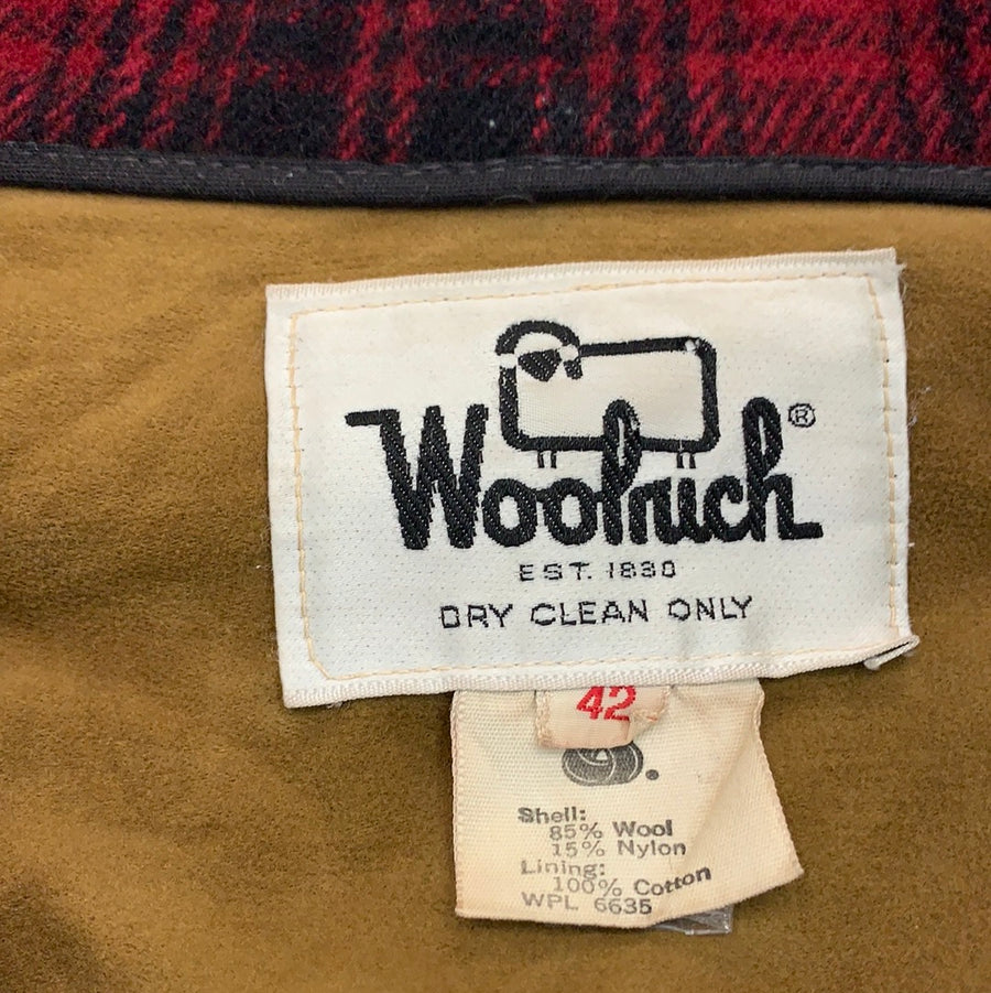 Vintage woolrich wool jacket