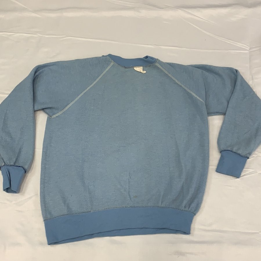 Vintage Mickey Mouse Baby Blue Crewneck Sweater - L