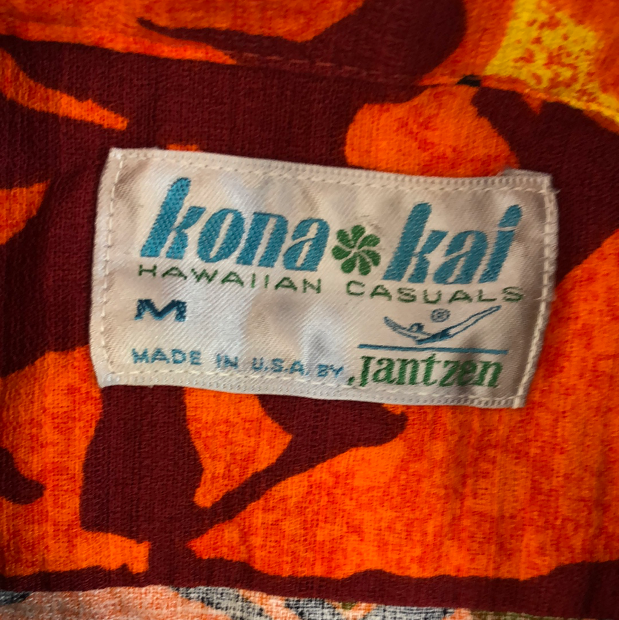 Vintage Kona Kai Men’s Hawaiian Short Sleeve Button Up