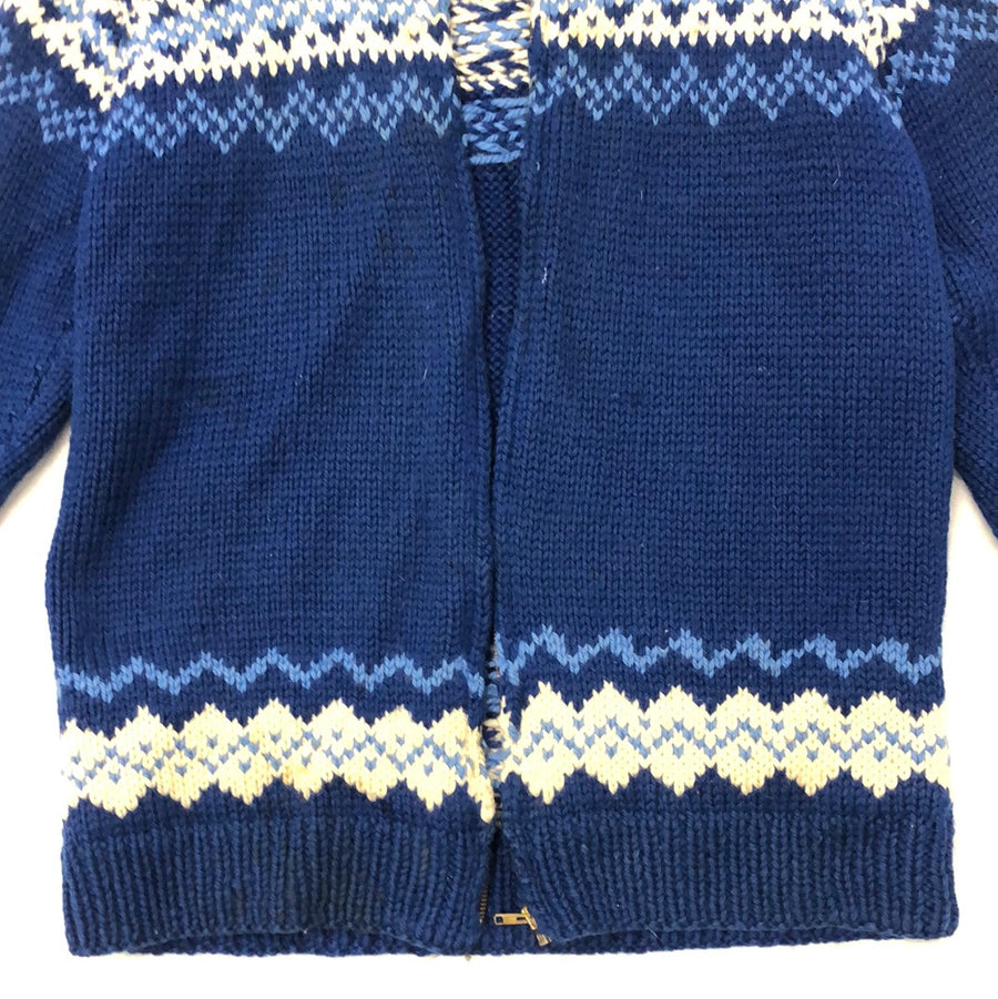 Vintage Blue Knit Sweater