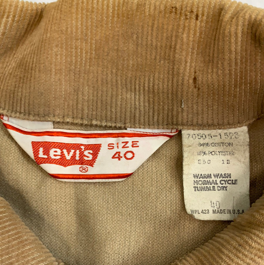 Vintage Levi s Corduroy Big E Denim Jacket The Era NYC