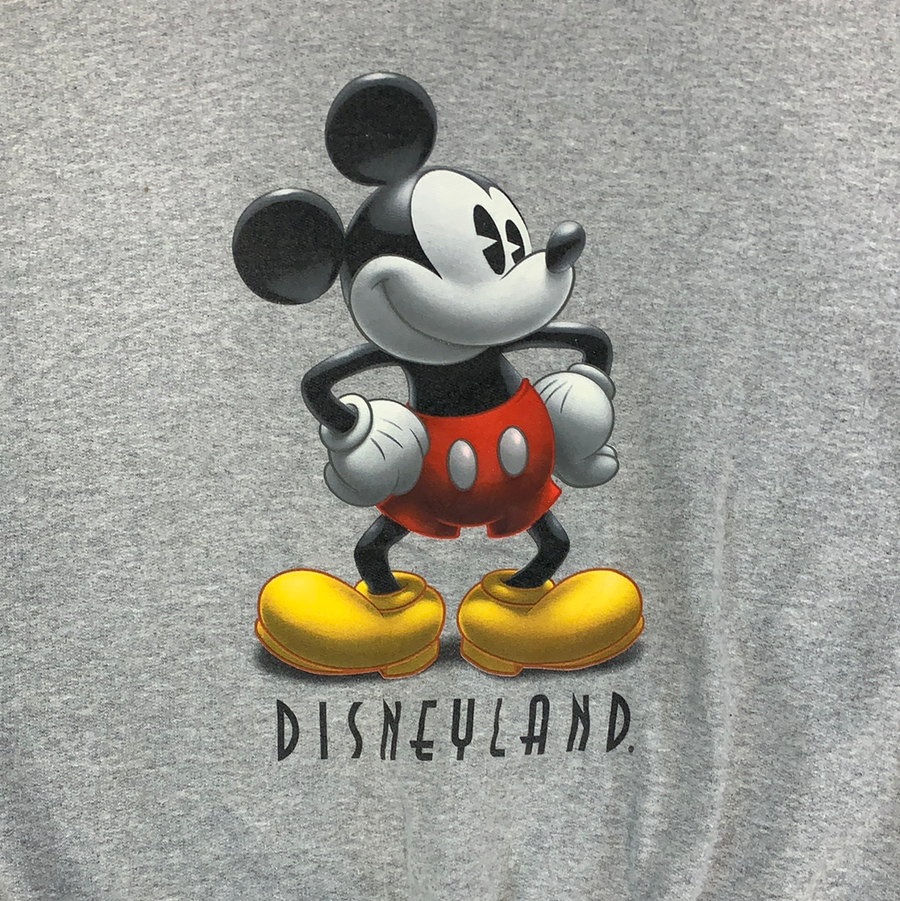 Vintage Mickey Mouse Grey Crewneck Sweater - L