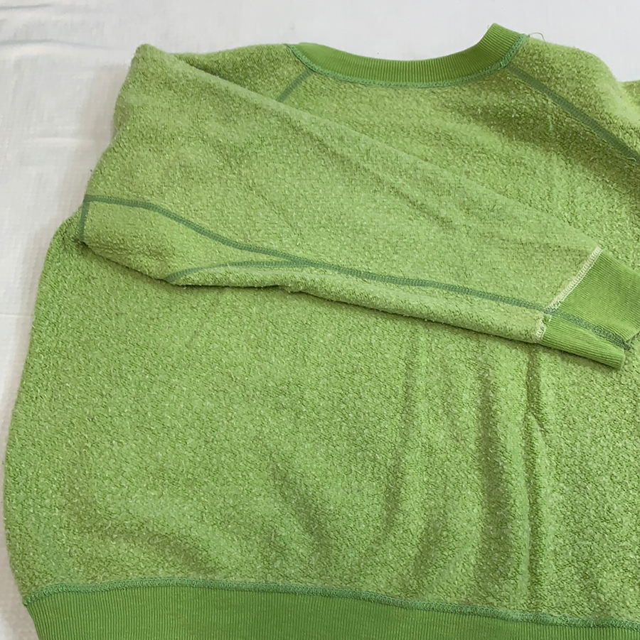 Vintage Green Crewneck Sweater