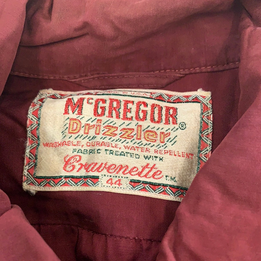 Vintage McGregor Drizzler zip up jacket