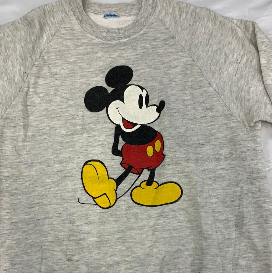 Vintage Mickey Mouse Grey crewneck sweater