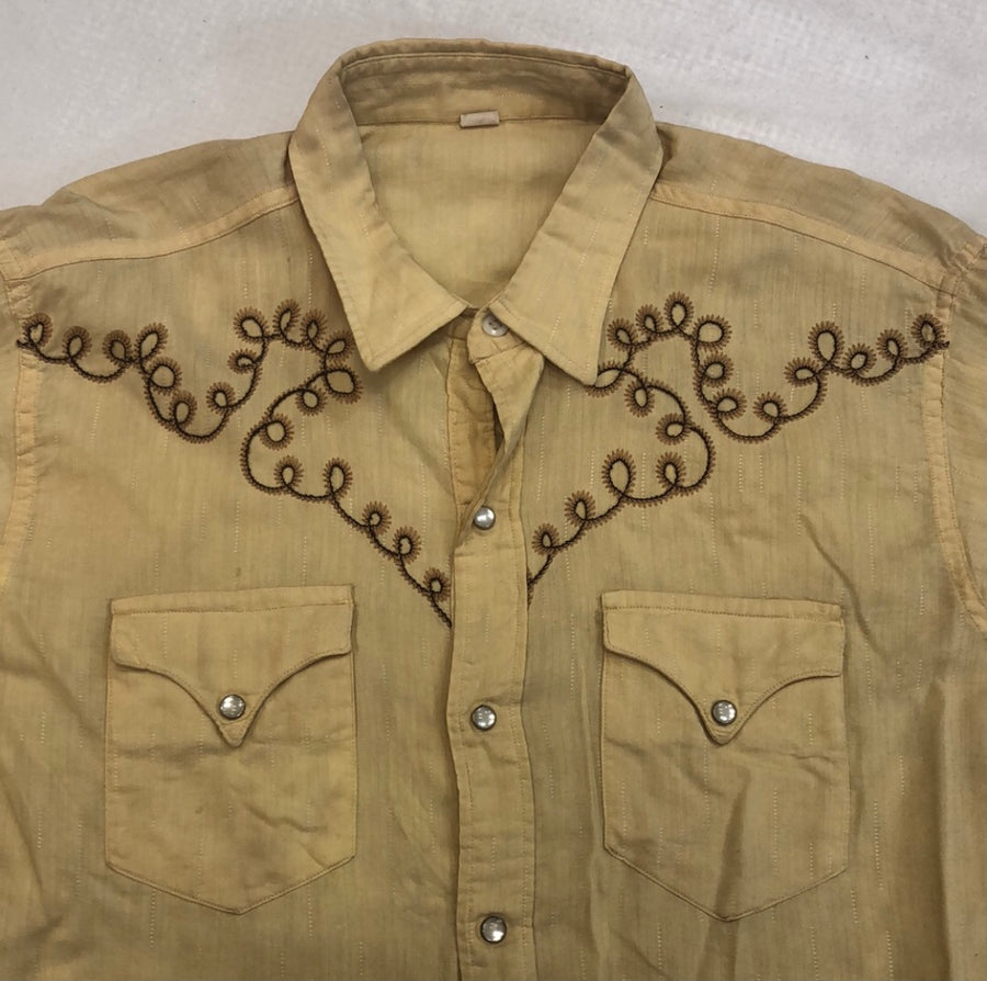 Vintage Long Sleeve Button Up