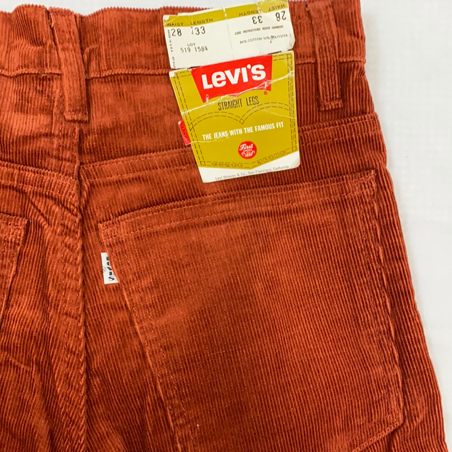 Vintage 1960s 519 Levi’s Corduroy Pant - W28