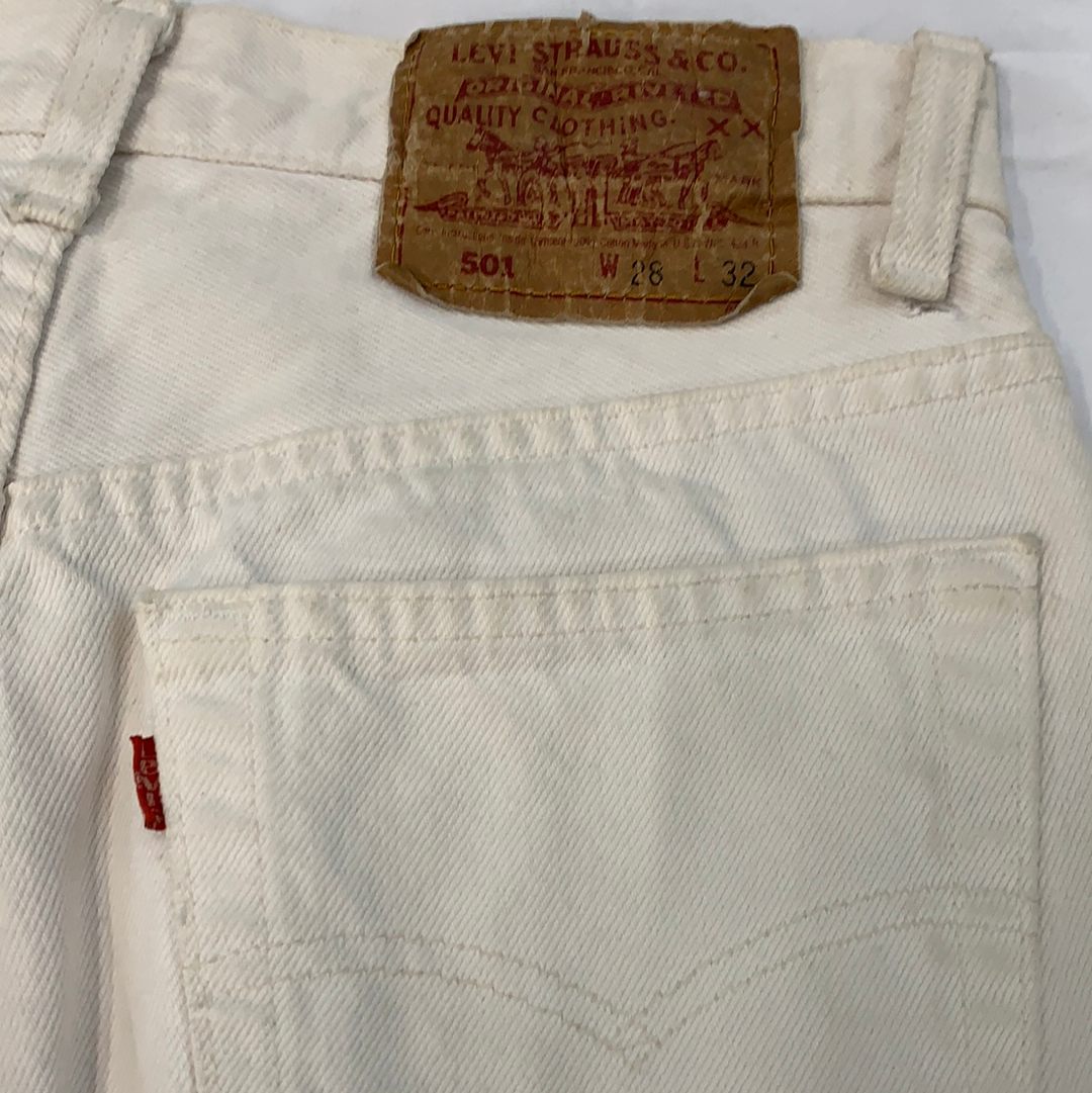 Levis 501 deadliest jeans w28 L32